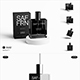 Glass Perfume Mockup - GraphicRiver Item for Sale